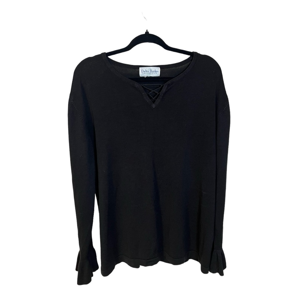 A Delta Burke Black Sweater